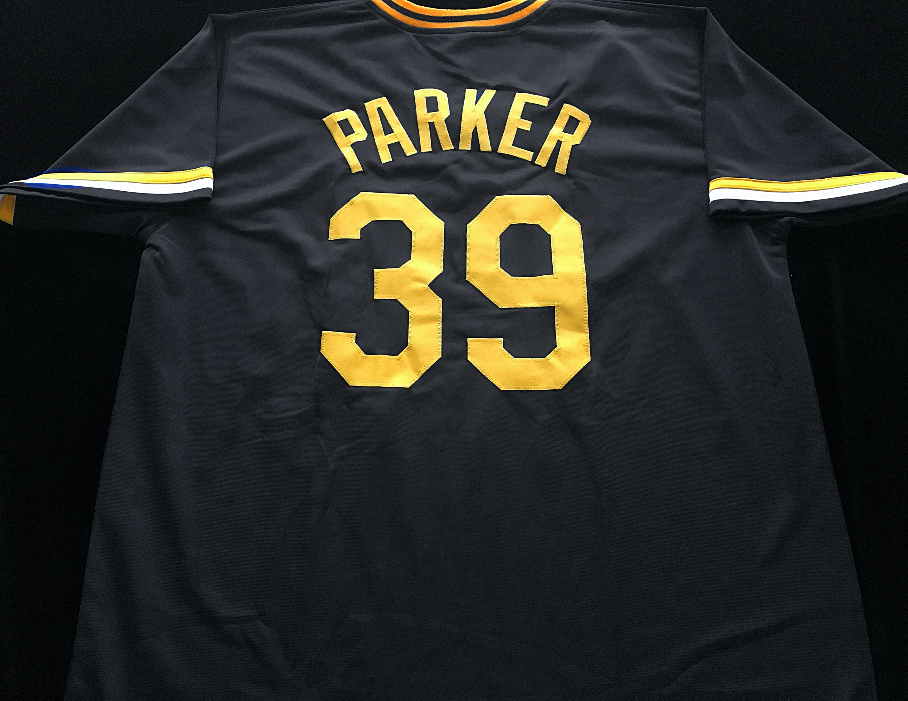 BMAuthentics Dave Parker The Cobra Black Baseball Jersey (Unsigned) | Pittsburgh Great | Size XL