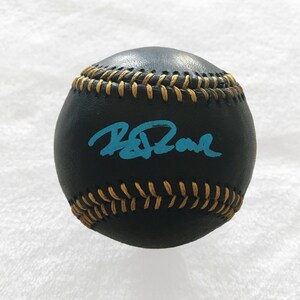 Brennen Davis Signed Autographed Black Rawlings Baseball with Beckett Rookie COA | Blue Ink