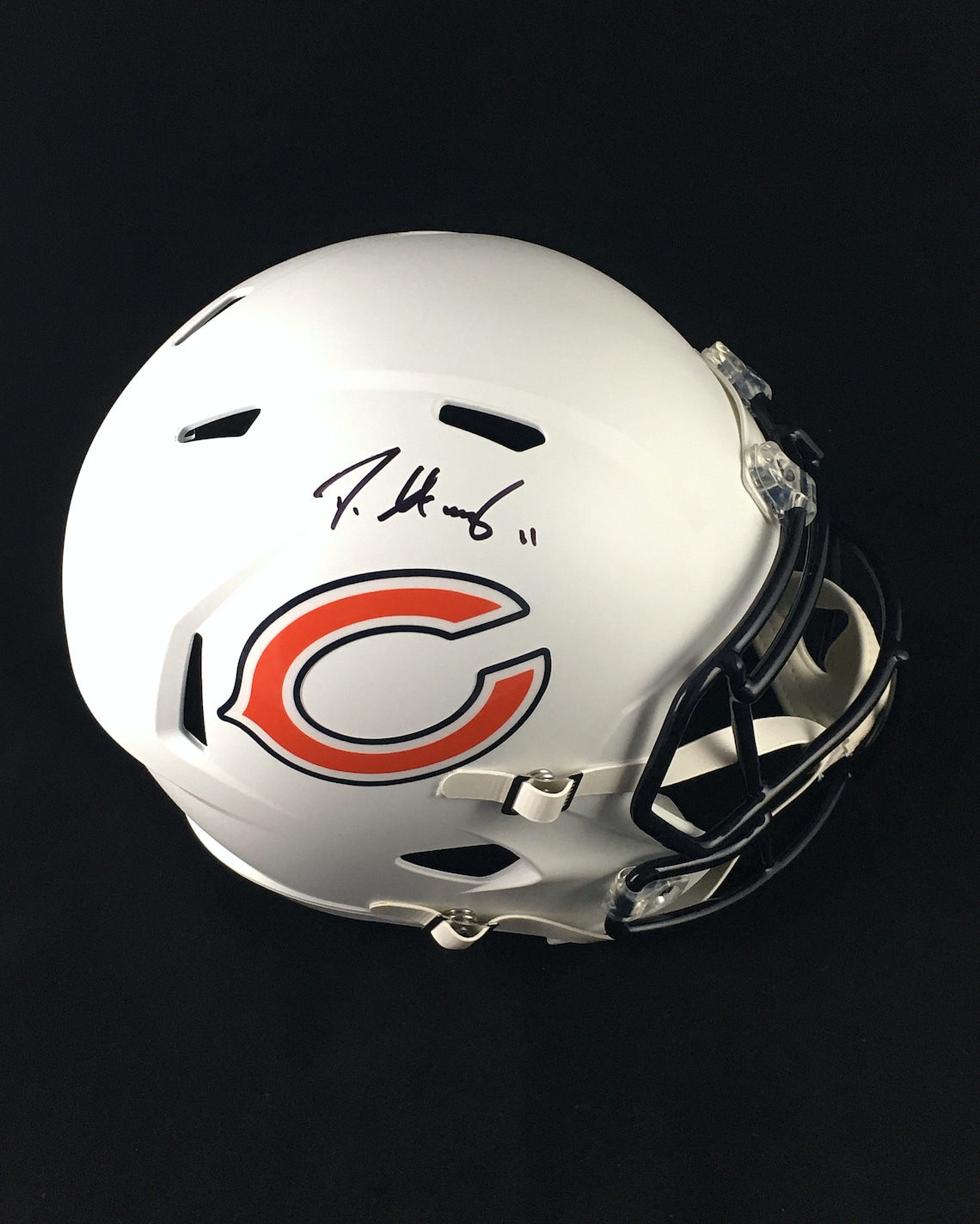 Darnell Mooney Chicago Bears Signed Autographed White Etsy