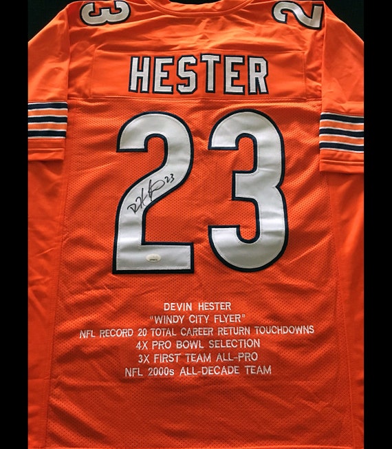 devin hester orange jersey