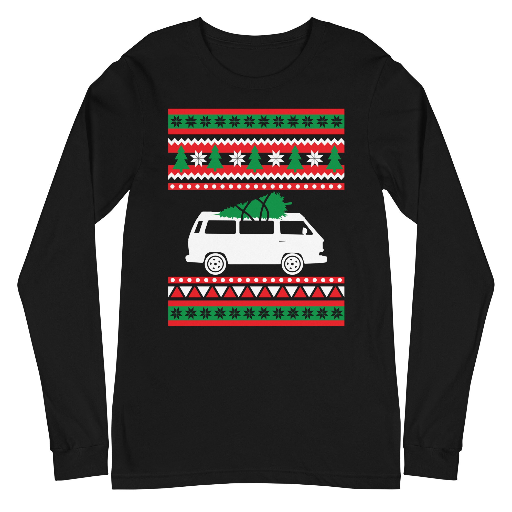 vw bus ugly christmas sweater