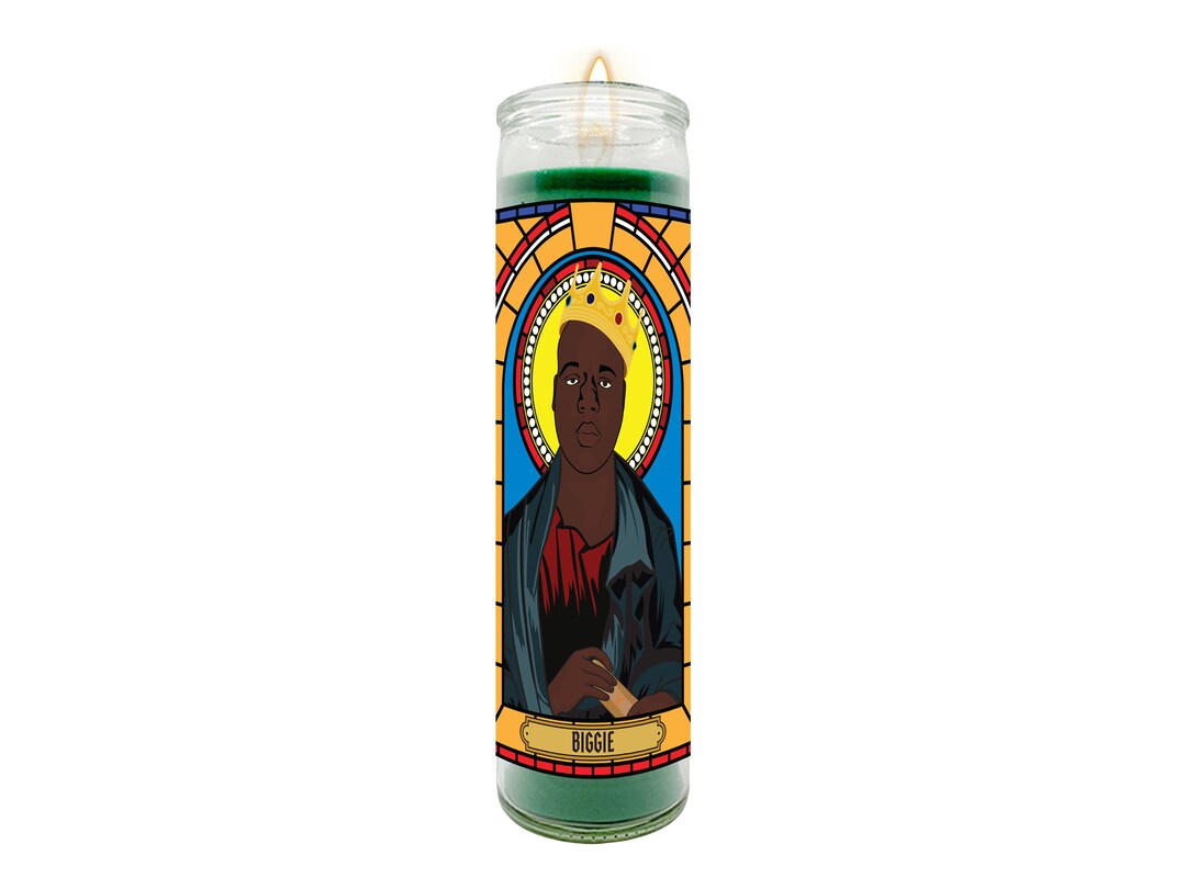 Biggie Smalls Prayer Candle Etsy