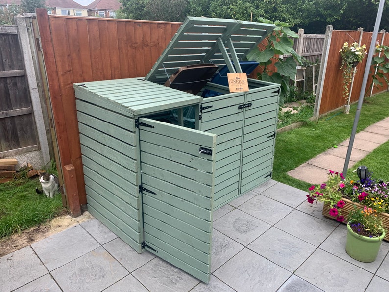 Wheelie Bin Store Etsy UK