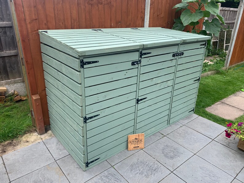 Wheelie Bin Store Etsy UK