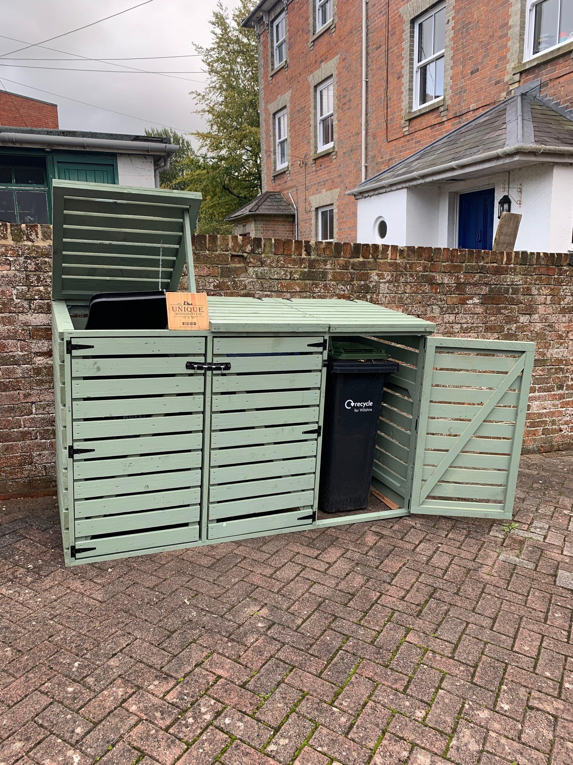 Wheelie bin store Etsy