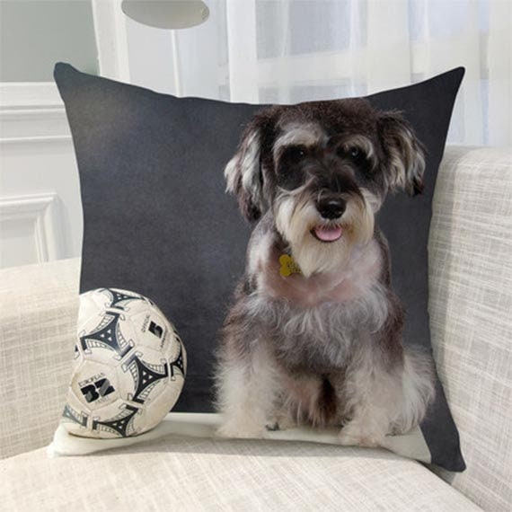 Custom Dog Pillowcase Personalized Pet Pillow With Zipper Etsy