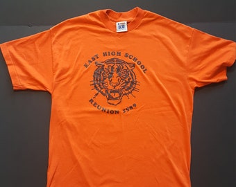 Vintage East High School Tshirt -- Vintage Unisex Tshirt