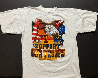 Vintage Operation Desert Storm Tshirt -- Vintage Unisex Tshirt