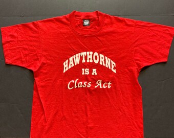 Vintage Hawthorne High School Class of 2000 Tshirt -- Vintage Unisex Tshirt