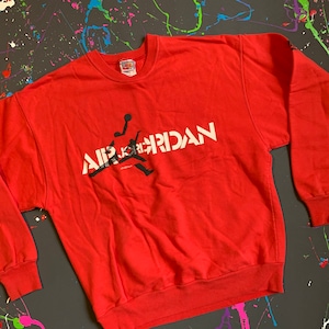 Vintage 90s NIKE Air Jordan Sweatshirt Size Medium