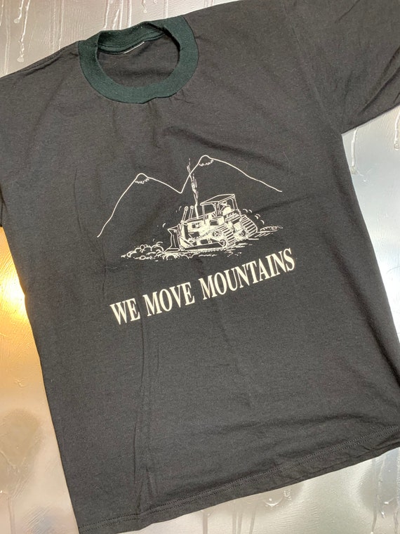 Vintage 2000's We Move Mountains Tshirt Size Large View 2