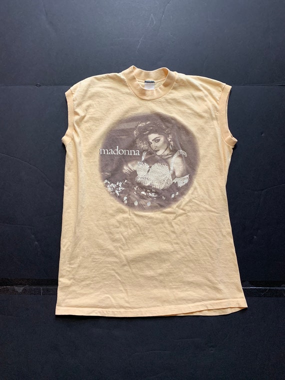 Vintage 1985 Madonna The Virgin Tour Tank Top -- V