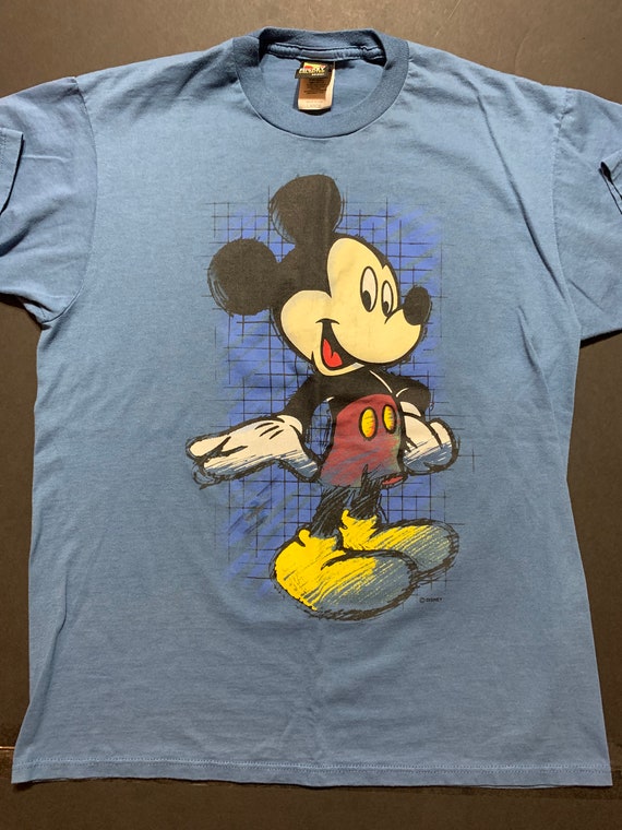 Vintage Disney Mickey Mouse Tshirt -- Vintage Uni… - image 2