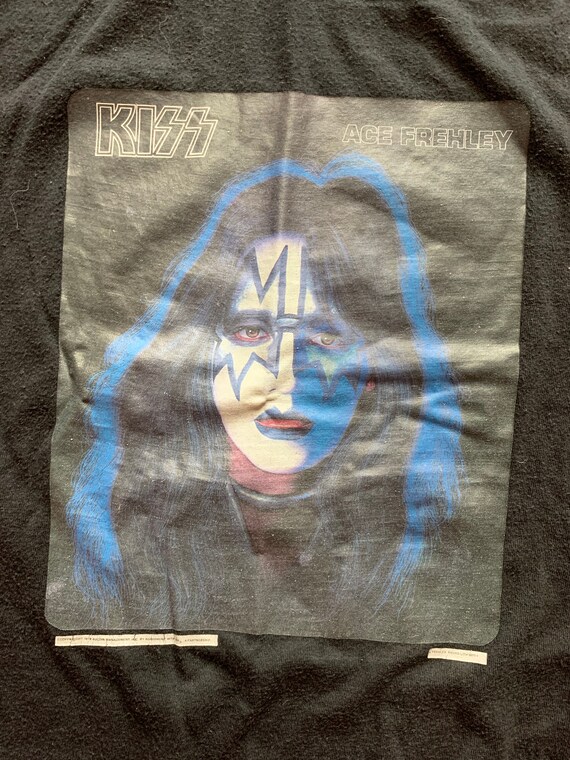 Vintage 1978 Kiss Band Ace Frehley Concert Promo … - image 4