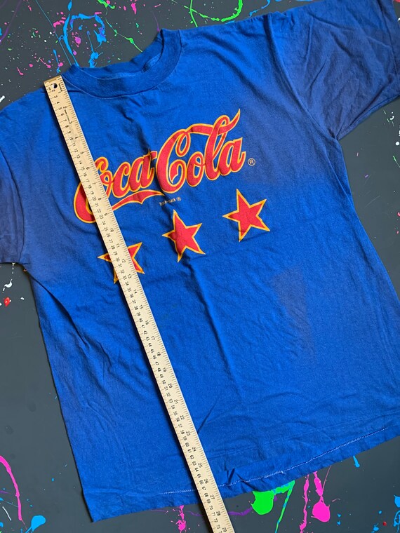 Vintage 80s Coca Cola Tshirt Size XLarge - image 6