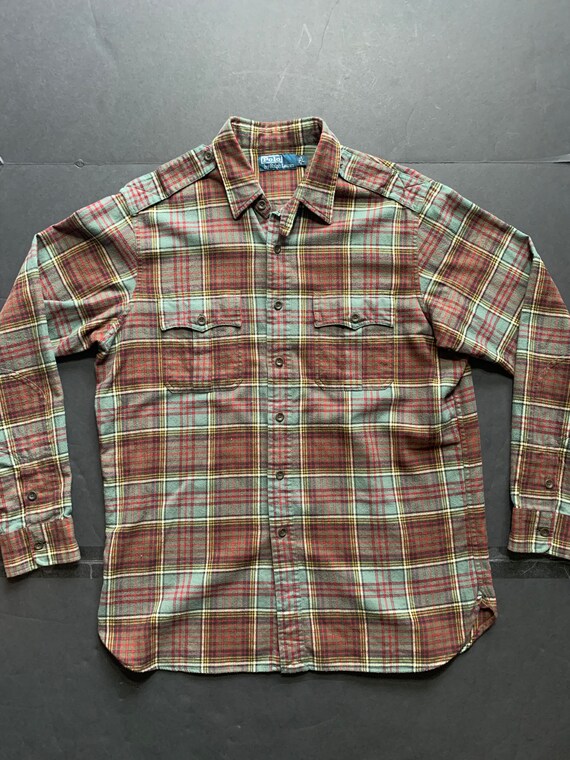 polo ralph lauren plaid shirt