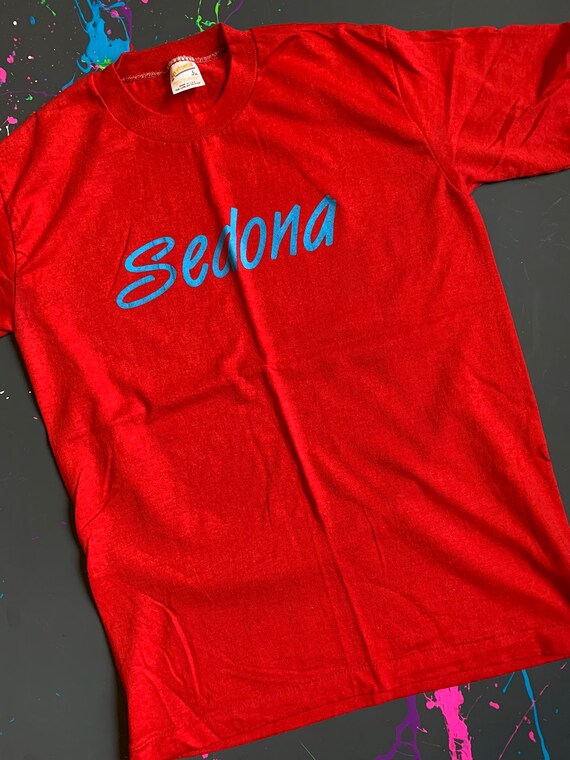 Vintage 80s Sedona Tshirt Size Kids Large - image 2