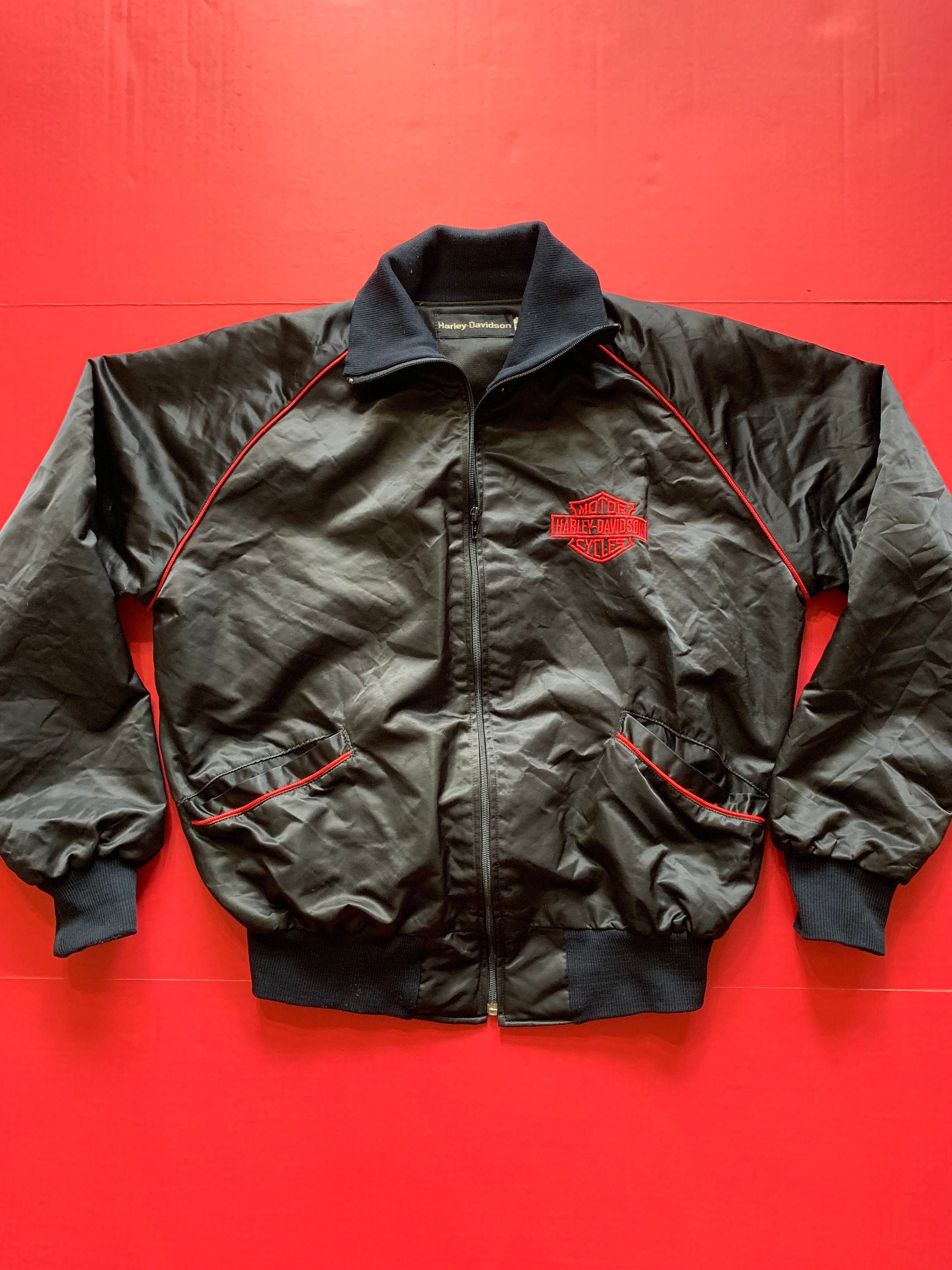 Harley davidson bomber jacket deals