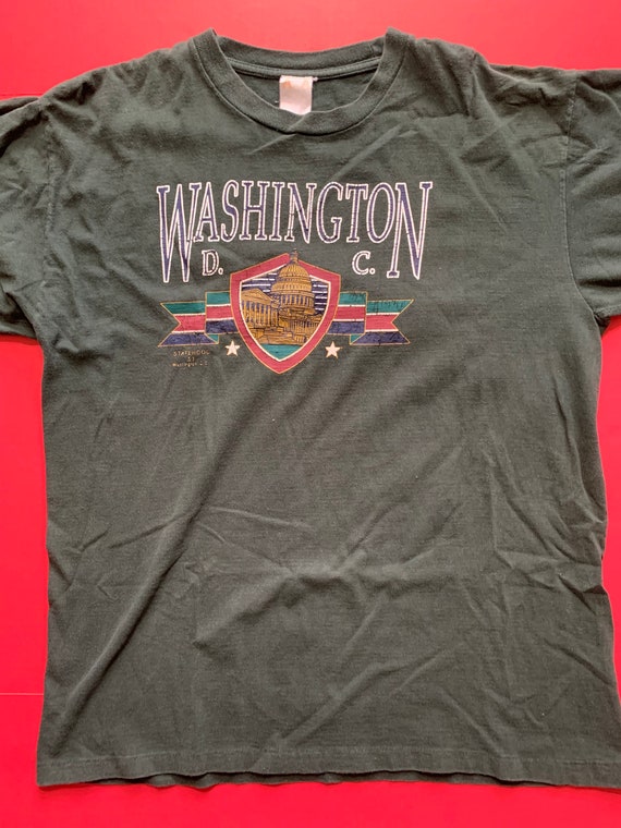 Vintage Washington DC Tshirt -- Vintage Unisex Ts… - image 2
