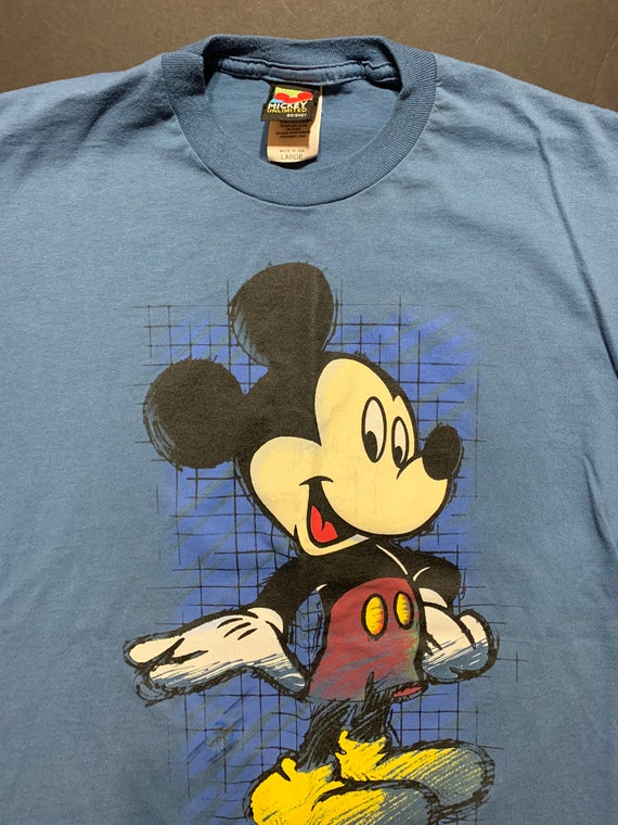 Vintage Disney Mickey Mouse Tshirt -- Vintage Uni… - image 3