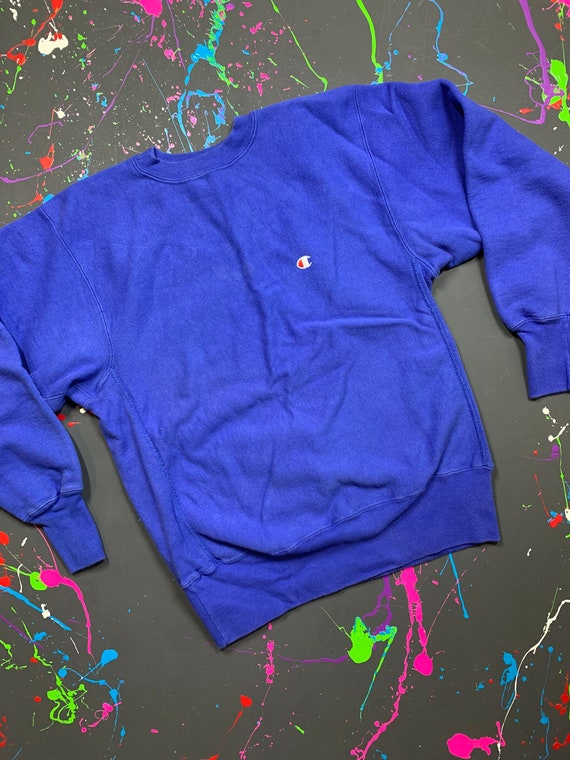 Vintage 90s Champion Reverse Weave Blank Sweatshirt Size Large - Etsy