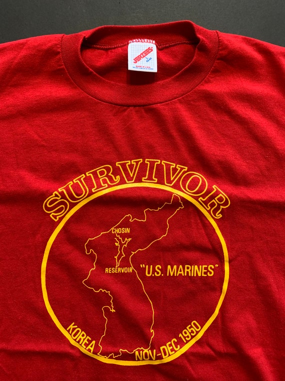 Vintage Korean War Veteran Tshirt -- Vintage Unis… - image 3