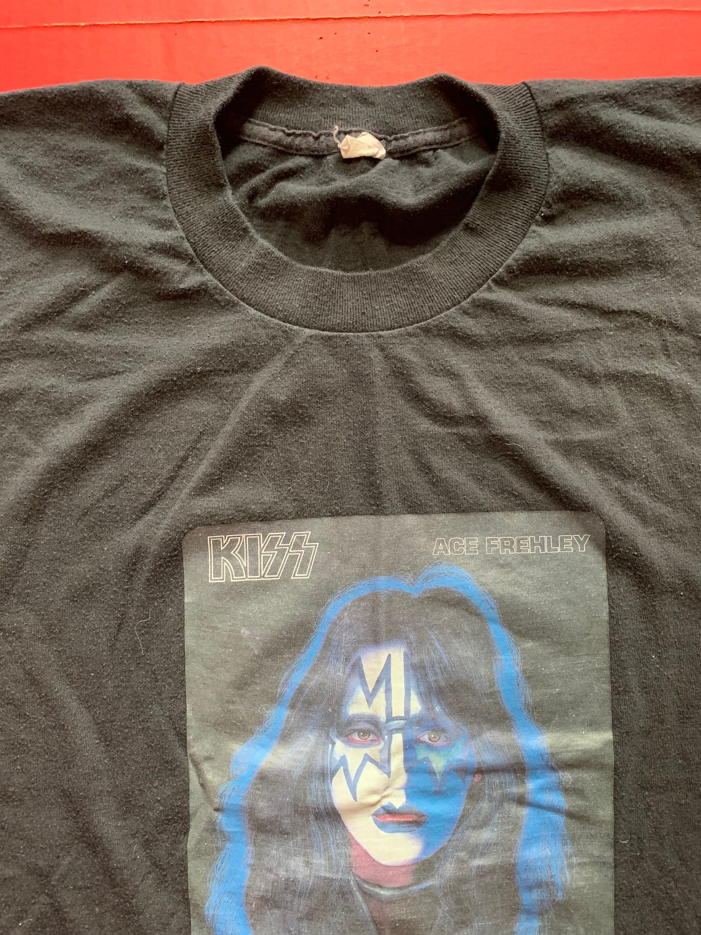 T-shirt Vintage Ace Frehley 001 - Taille XL - Personnalisable - Neuf Avec étiquettes