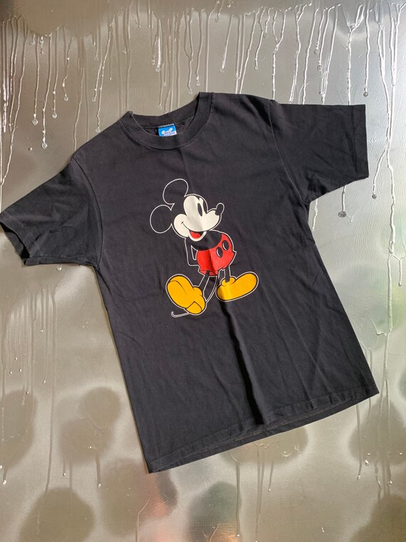 Vintage 70s Disney Mickey Mouse Tshirt Size Medium