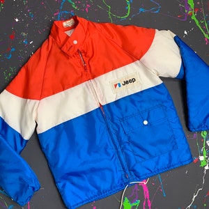 Vintage 70s Jeep Trucker Jacket Size 
