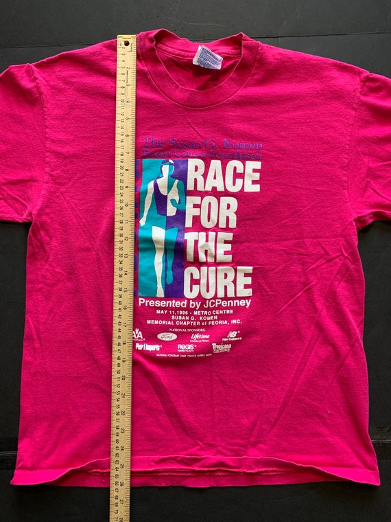 Vintage 1996 Race For The Cure Tshirt -- Vintage … - image 8