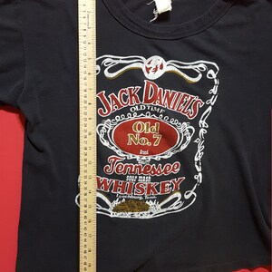 RARE Vintage 70s Jack Daniels Whiskey Tshirt Size Small image 8