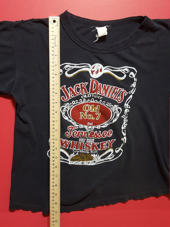 RARE Vintage 70s Jack Daniels Whiskey Tshirt Size… - image 8
