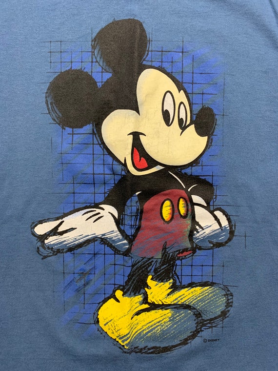 Vintage Disney Mickey Mouse Tshirt -- Vintage Uni… - image 4