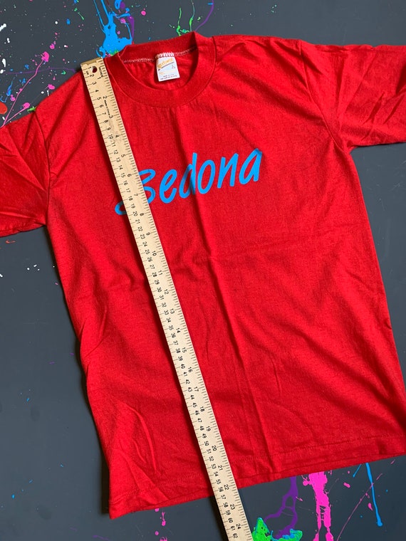 Vintage 80s Sedona Tshirt Size Kids Large - image 8