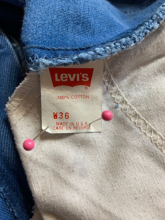 Vintage Levi's 550 Size 36 Orange Tab Made in USA… - image 6