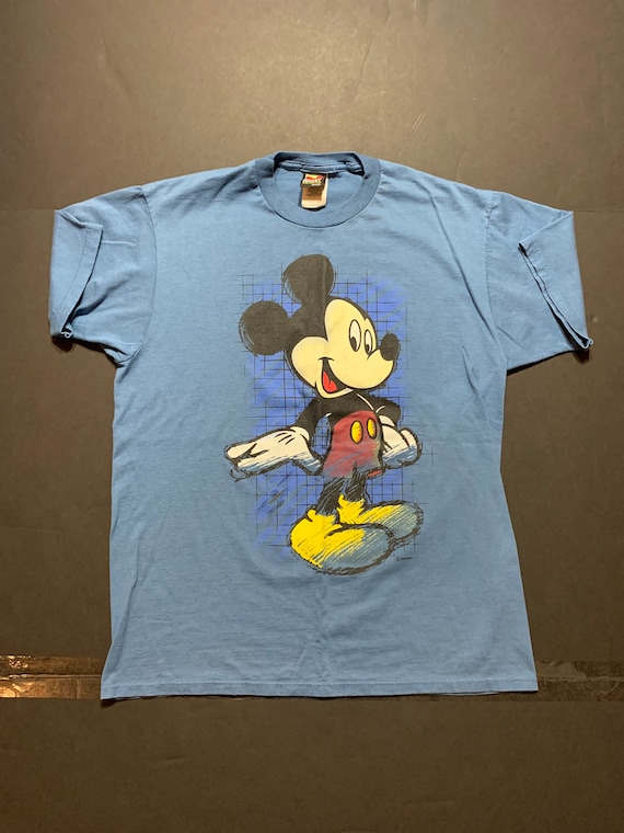 Vintage Disney Mickey Mouse Tshirt -- Vintage Uni… - image 1