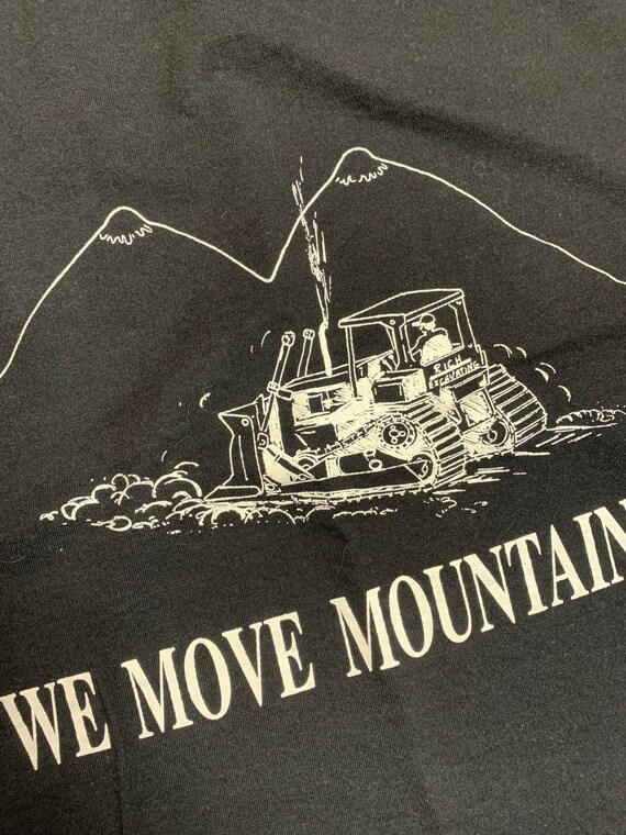 Vintage 2000's We Move Mountains Tshirt Size Large View 4