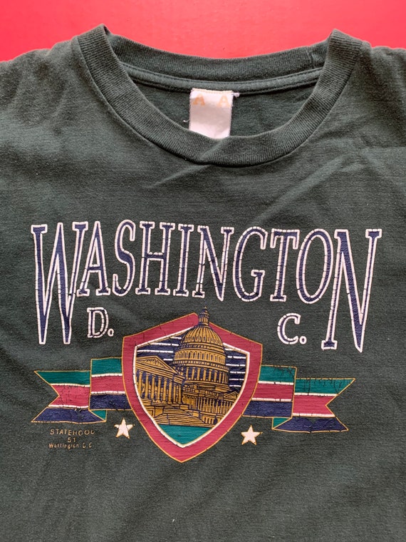 Vintage Washington DC Tshirt -- Vintage Unisex Ts… - image 3