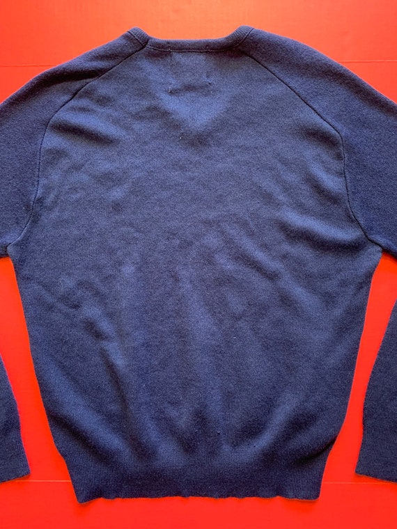 Vintage 80s Champion V-Neck Sweater -- Vintage Un… - image 6