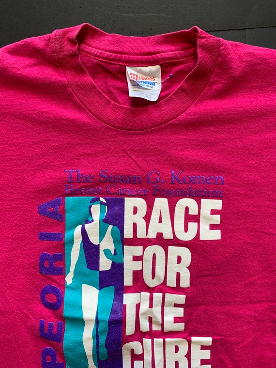 Vintage 1996 Race For The Cure Tshirt -- Vintage … - image 3