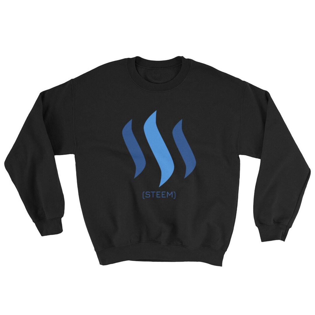 Crypto Logo Steem Sweatshirt/steem Shirts/bitcoin T-shirt/cryptocurrency  Tee/crypto Fun Shirts/unisex T Shirt/bitcoin T Shirts/crypto Tee - Etsy