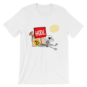 Bitcoin Hodl Until Death T-Shirt/ Bitcoin T-Shirt/Cryptocurrency Tee/Crypto Fun Shirts/Unisex T Shirt/Bitcoin T Shirts/Crypto Tee For Men
