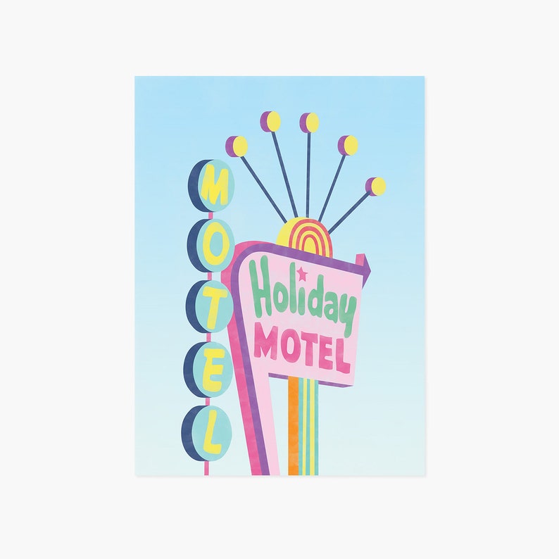 Holiday Motel Card