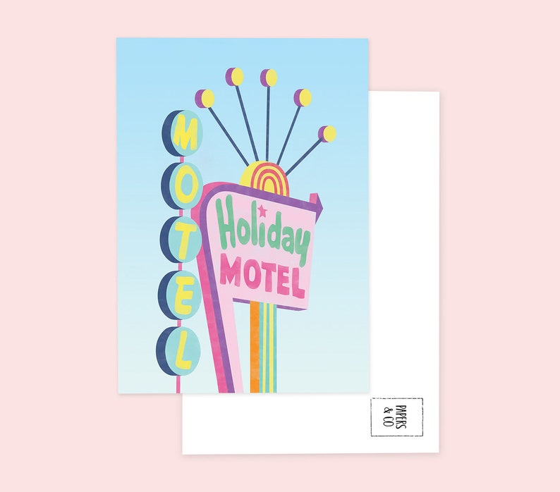 Holiday Motel Card