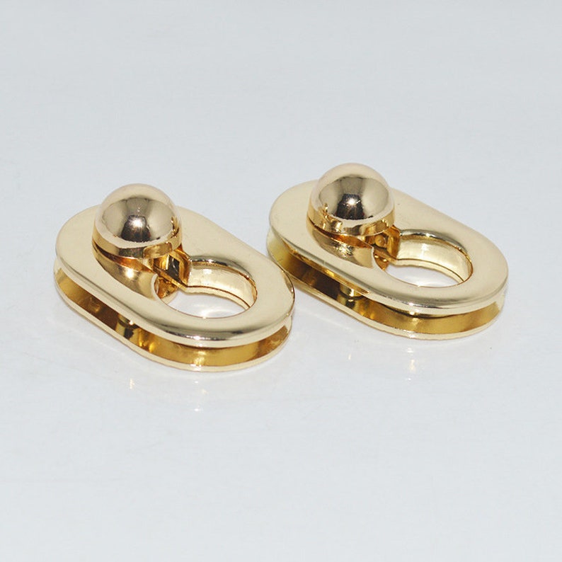 20pcs 39*26mm oval lone circle diy leather bag purse screw lock purse supplier hardware accessories NFL-178