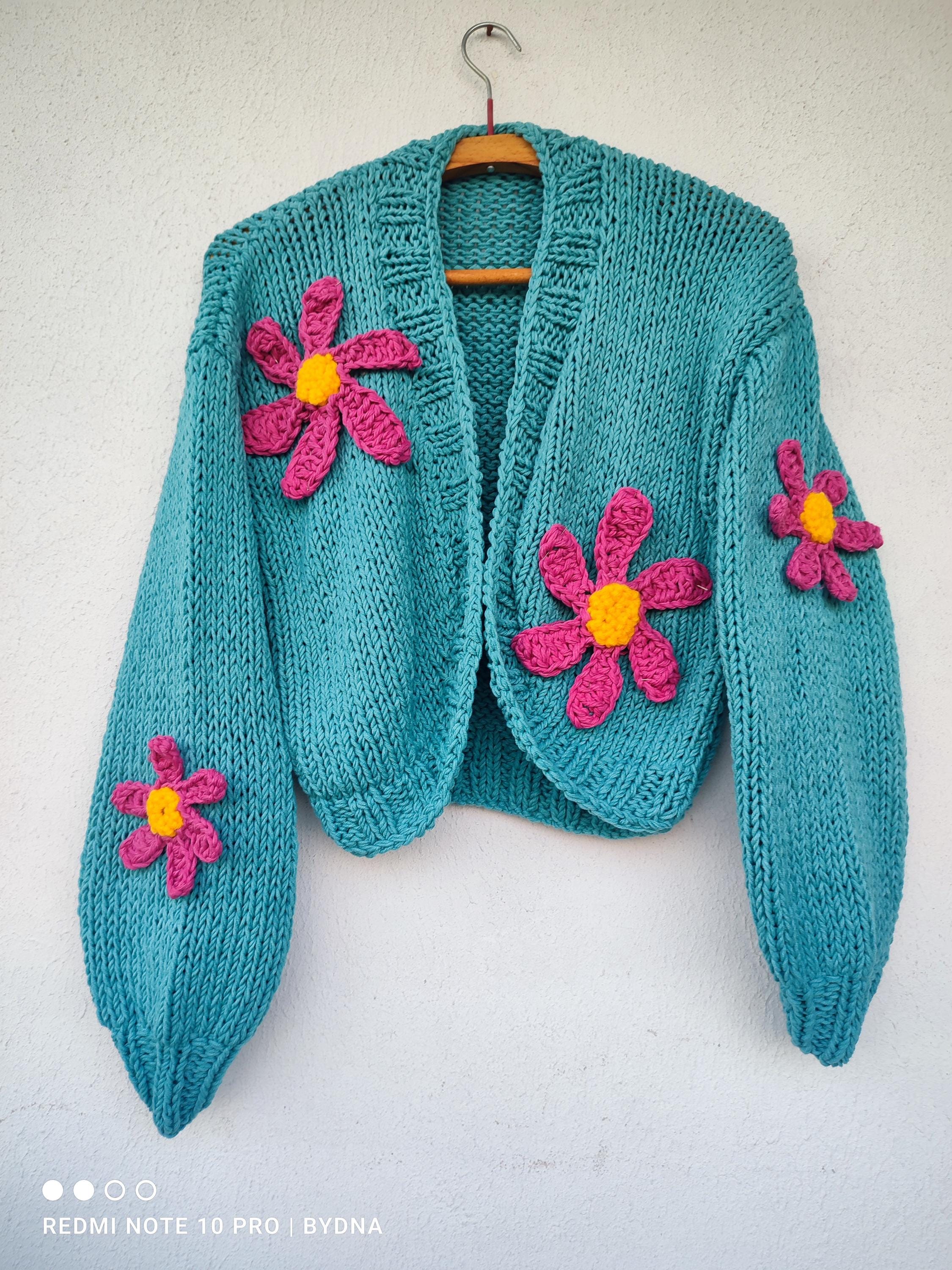 トップス TTTmsw Flower Jacquard Knit Cardigan TTT MSW Flower Jacquard Knit Cardigan