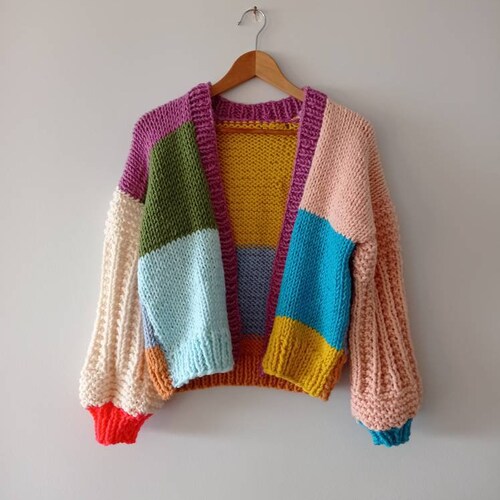 Chunky Cardigan for Woman Chunky Knit Oversize Sweater Etsy
