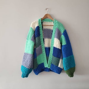 Butterfly Easter Sweater, V Neck Chunky Pullover, All Butterfly Easter Sweater, V Neck Chunky Pullover, All