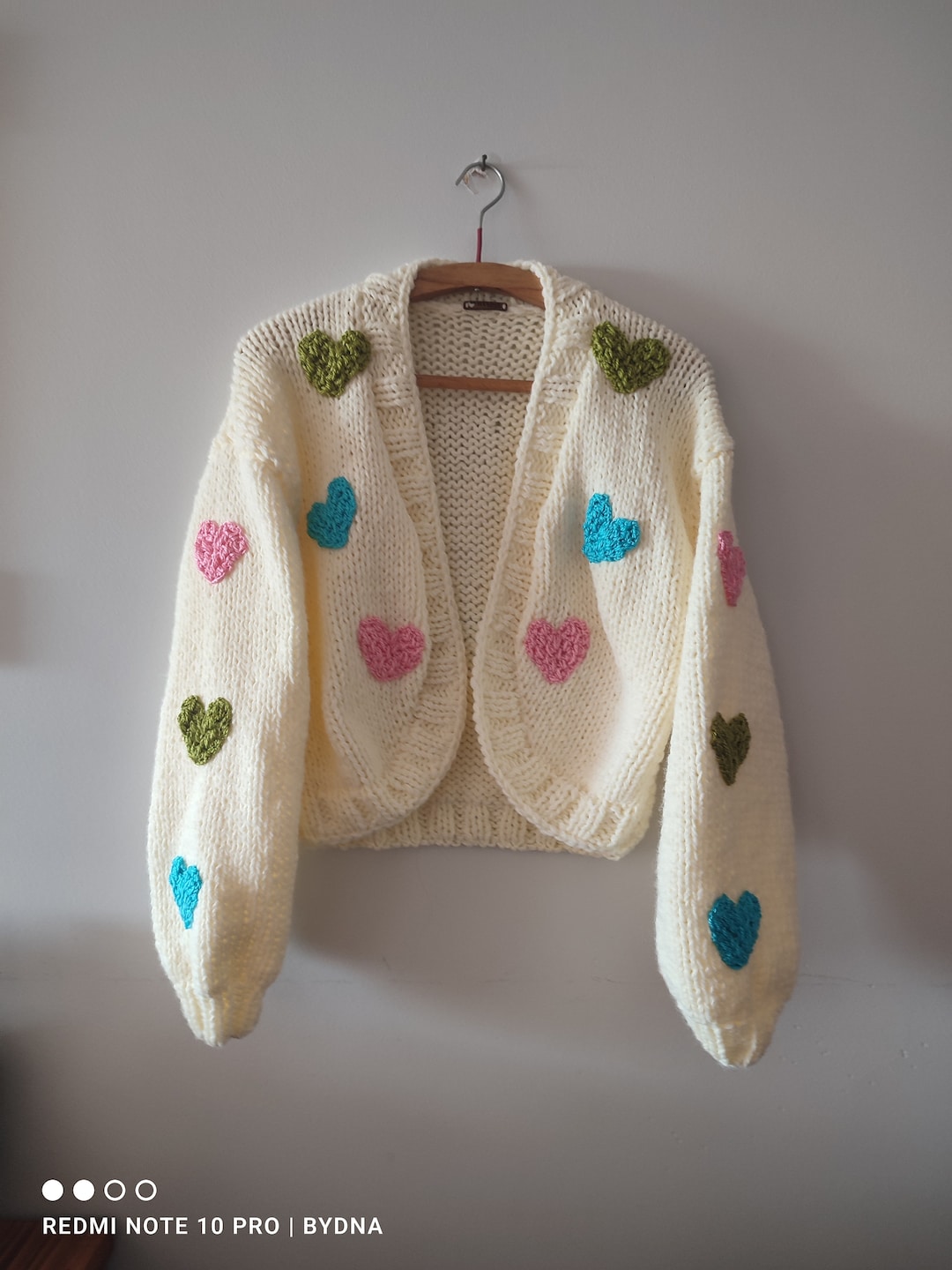 【GRAVER】heartboard embroidery knit cardigan Amazon.com: Women Embroidery Heart Knit Cardigan Autumn