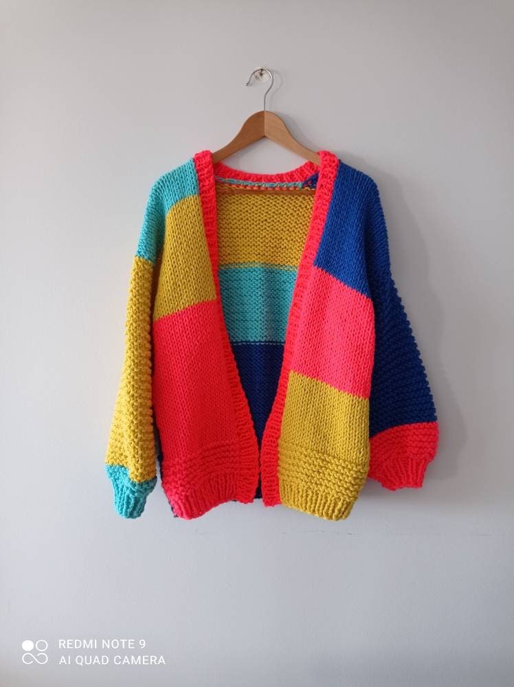 Bright colored hotsell cardigans
